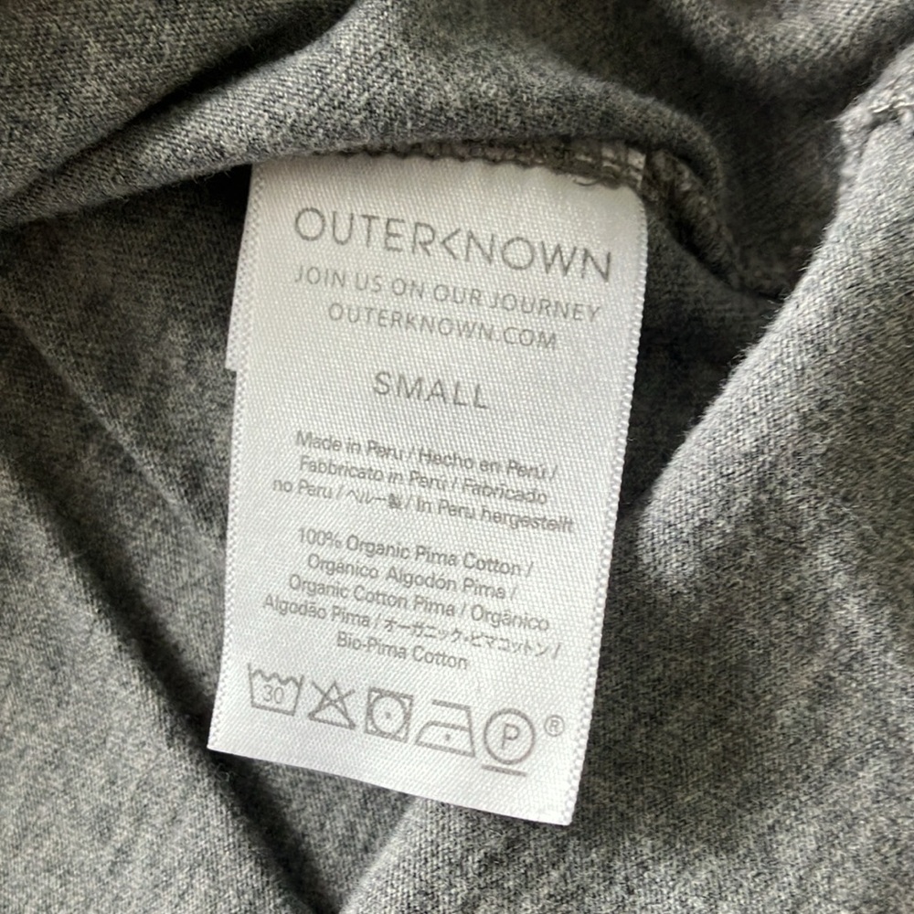 Outerknown Cotton Oversized Tee - Picture 4 of 5